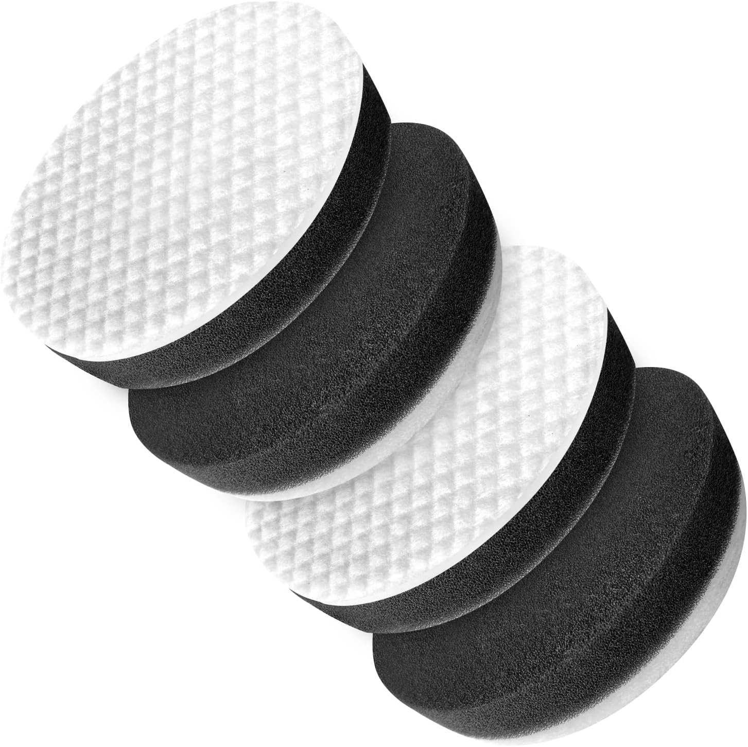 4 PACK Evolve filter Compatible with Hoover ONEPWR Evolve Pet Cordless Small Upright Vacuum Cleaner BH53400, BH53405CDI, BH53420, BH53422V, BH53420PCE, BH53425CDI, BH53450, BH53452CDI, BH53455TV1