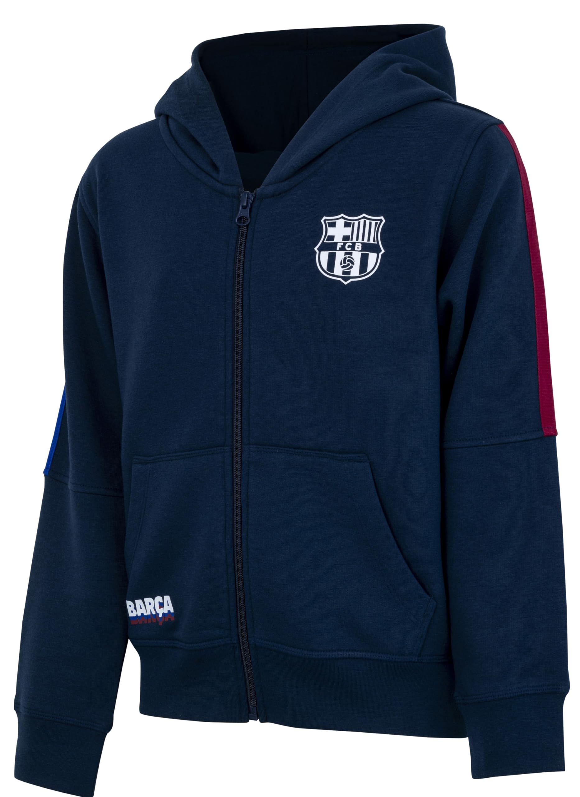 Felpa con cappuccio FC Barcelona Barça bambini collezione ufficiale