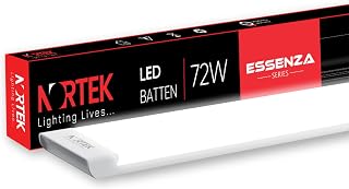 Nortek Essenza 72 Watt 4 Feet 3 in 1 Colour Led Tube Light Batten for Home - Colour Changing Switch (Natural, Warm & Cool ... Price In India