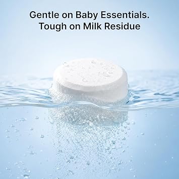Momcozy Official Detergent Tablets for Momcozy Bottle Washers, 120 Tablets