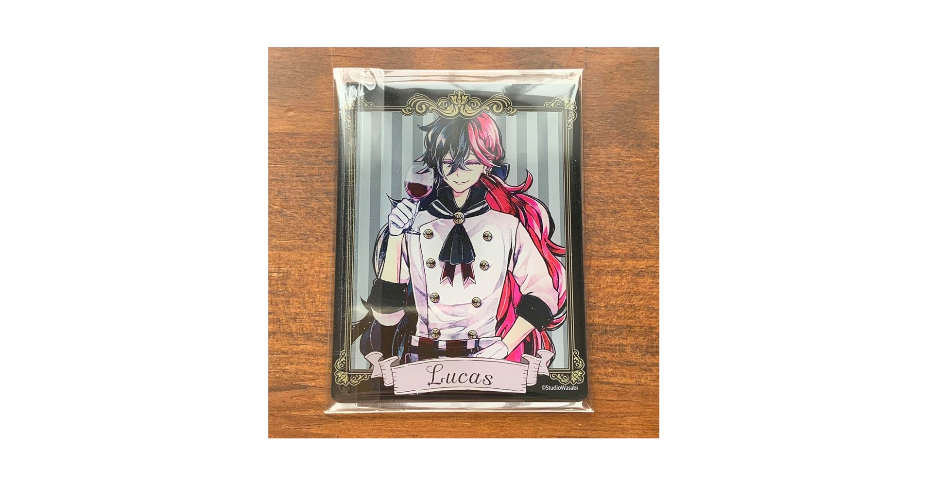 あくねこ ナンジャタウン ルカス アクリルボード アクリルコースター 悪魔執事と黒い猫 あくねこ アクリルボード ルカス Amazon.co.jp