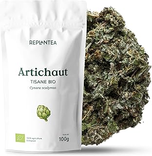 ARTICHAUT TISANE BIO 100g (50 Tasses) | Thé Artichaut Feuille Cynara scolymus REPLANTEA