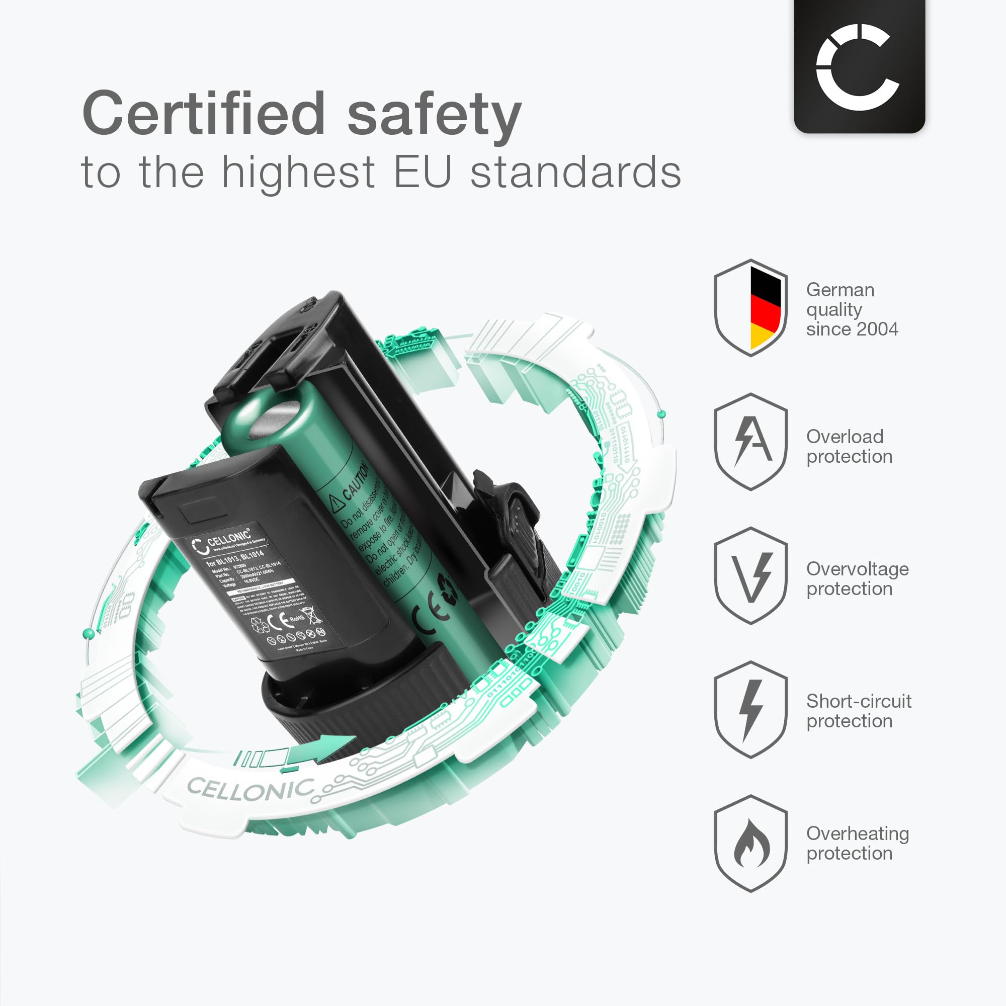 2x Makita DMR108, DF330D, BMR102, DMR102, DMR105, MR051, DF030D Battery Replacement BL1013, BL1013, BL1014, 194551-4, 195332-9