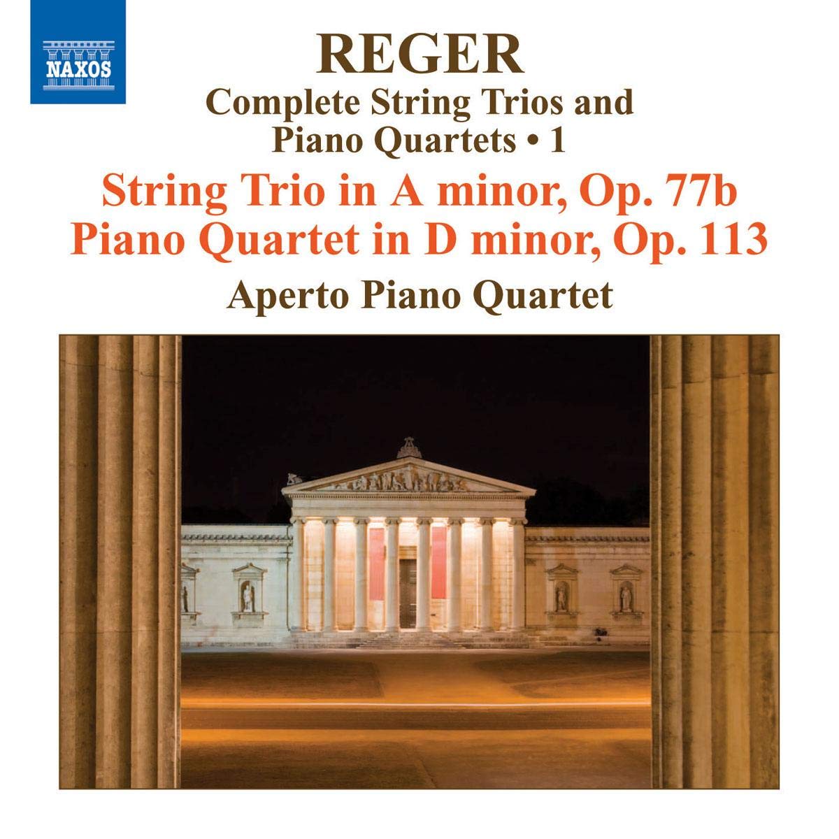 REGER: STRING TRIOS PIANO QUARTETS 1