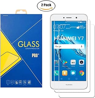 [2?Pack] Protector Cristal Templado Huawei Y7/Nova Lite Plus/Nova Lite +/Y7?Prime/Y7?2017/trt-lx1/LX3/L53/l21?a???Pantalla Antigolpes antiara?azos