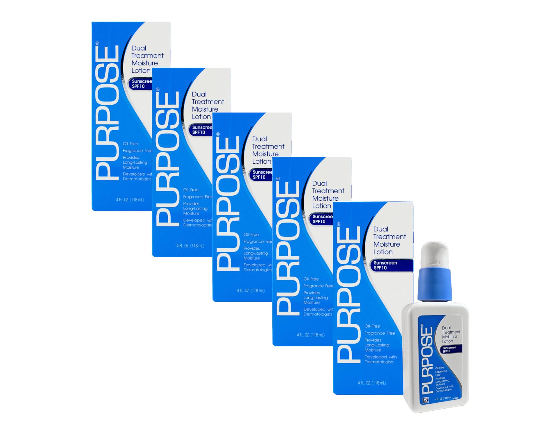 Amazon.com : Purpose Dual Treatment Moisture Lotion with SPF 10
