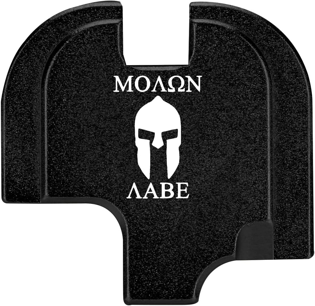 NDZ Performance Slide Cover Back Plate for Springfield Echelon 4.5F 4.0C 9mm – Laser Engraved Billet Aluminum, Choose Color & Image – Made in USA