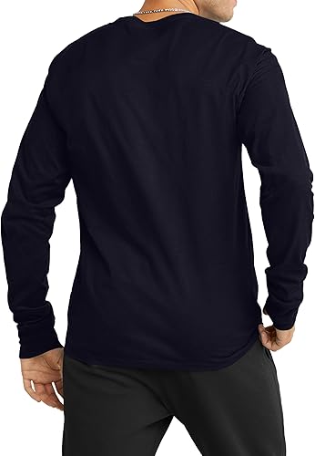 Miniatura 8 de Champion Mens Long Sleeve Tee Mens Logo Tee Mens Classic Logo Tee
