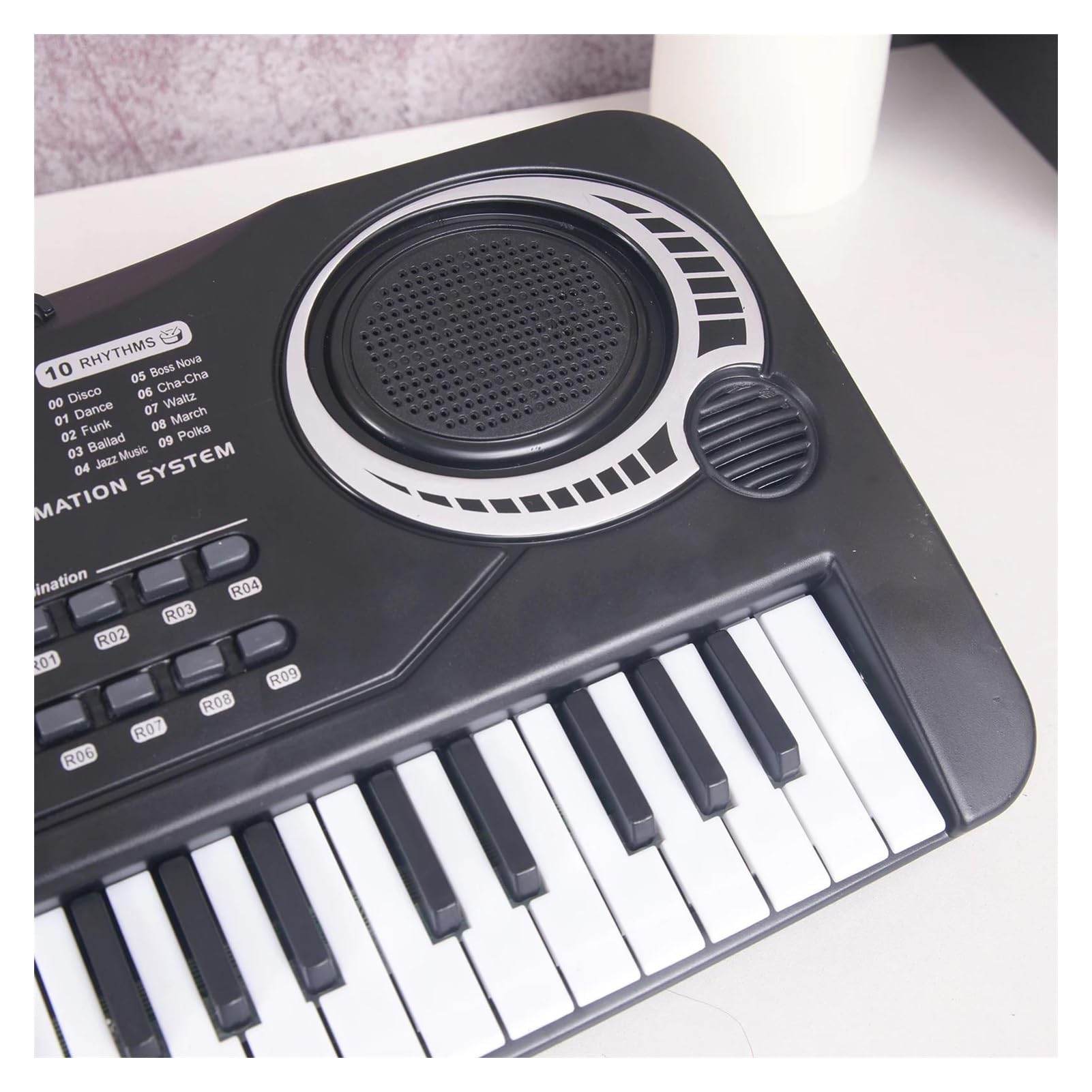 teclado piano electrónico Tablero De Teclado Electrónico De Música Digital, 61 Teclas, Piano Eléctrico, Órgano Para Multifunción Y Delicado