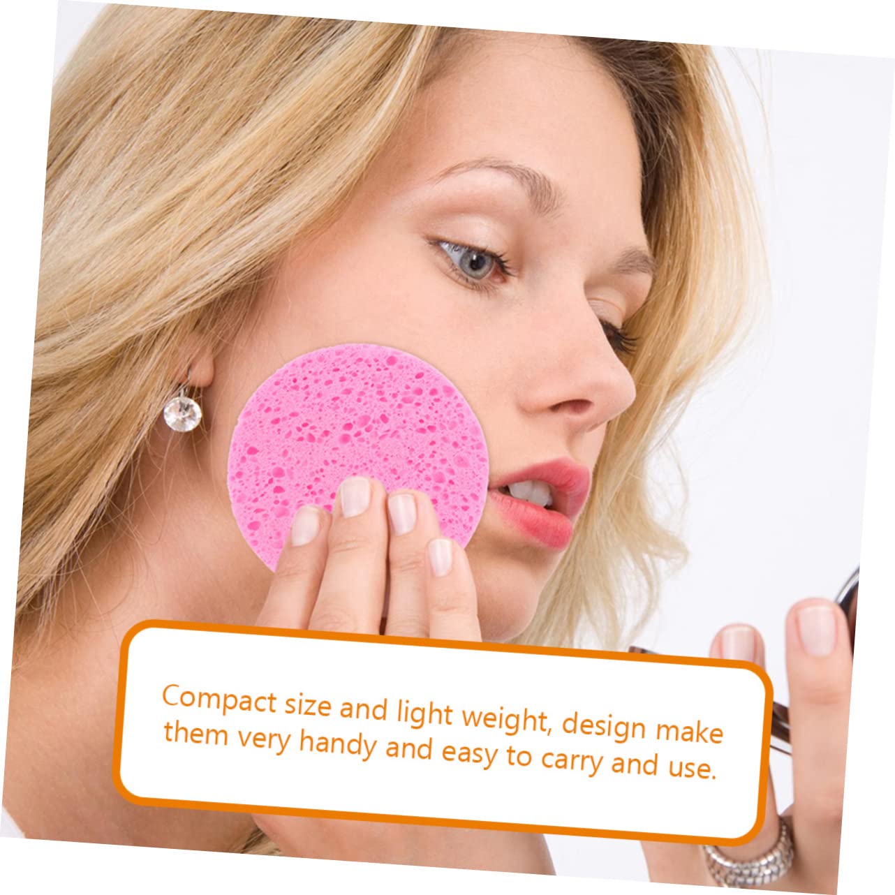 Didiseaon 150pezzi Spugnette Struccanti Cellulosa Da Colorati Per Pulizia Viso Di Morbide e Assorbenti Rimozione Make-up e Esfoliazione Delicata Sicure Per La