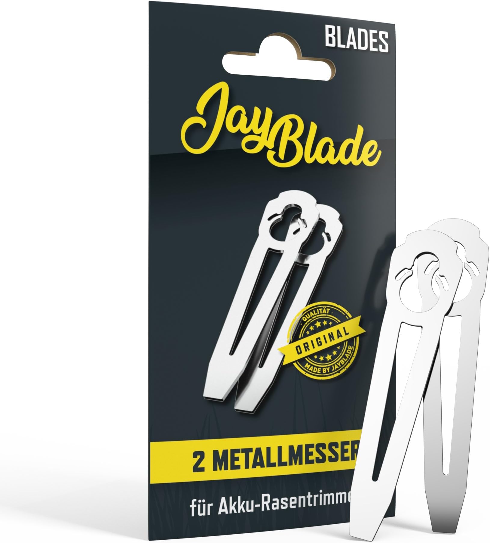 Jay Blade JayBladeSet1 Metallmesser Set für Einhell AkkuRasentrimmer