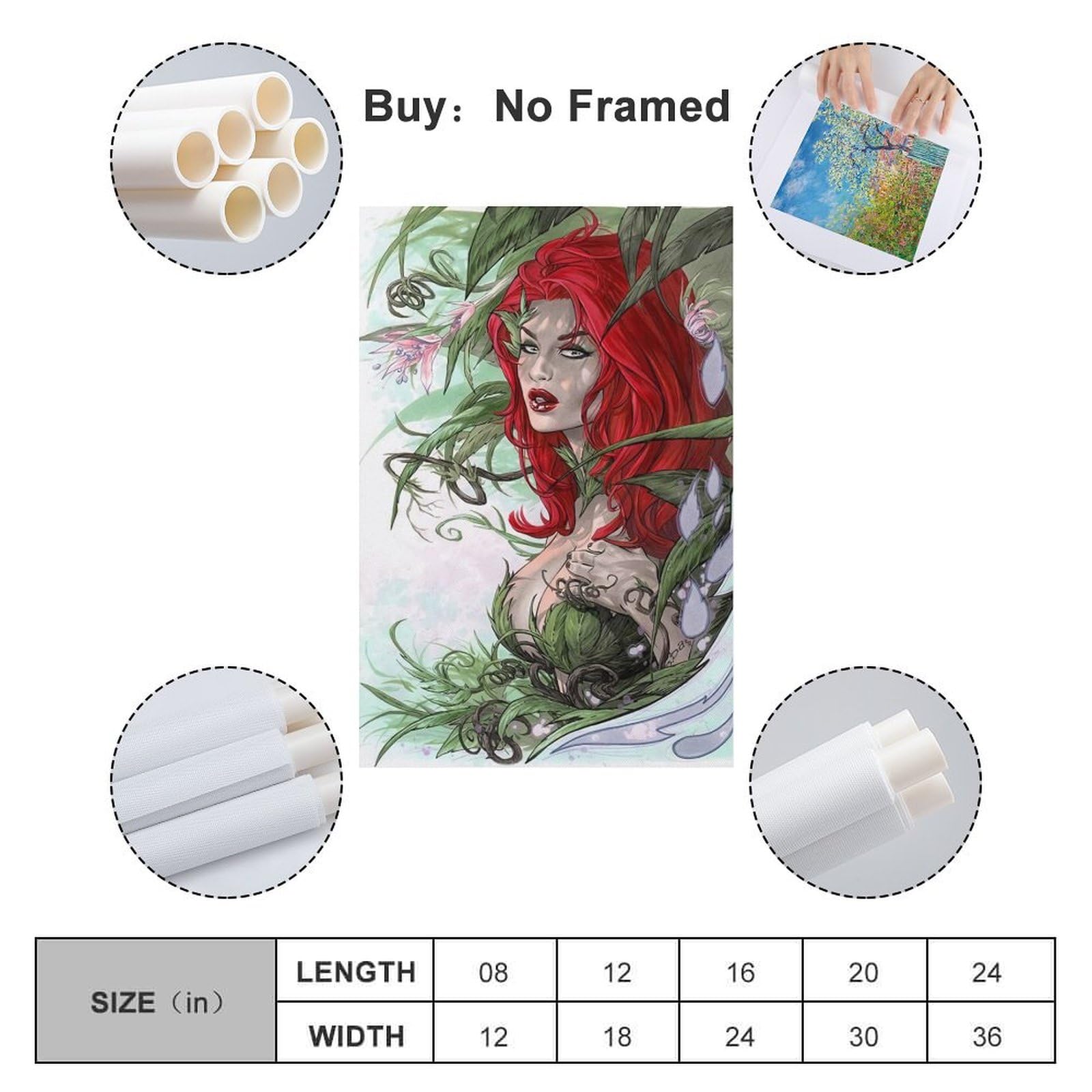 Poison Ivy Poison Poster Canvas Art Prints Wall Decor Home Decor