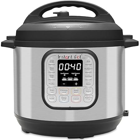 Instant Pot Duo 7-in-1 Electric Pressure Cooker, Slow Cooker, Rice Cooker, Steamer, Saute, Yogurt Maker, Sterilizer, and Warmer, 8 Quart, 14 One-Touch Programs