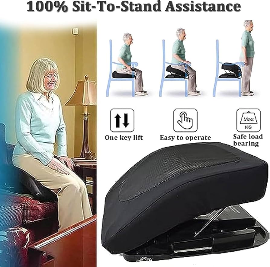 パワーリフティングチェアクッションモビリティエイド調節可能なリフトリフトシート Amazon.co.jp: パワーリフティングチェアクッションモビリティ