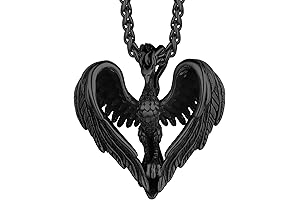 Vintage Wings Cross Necklace