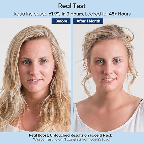 Miniatura 2 de +1Herolabs Suero de ácido hialurónico para cara con vitamina B5, C, E y niacinamida, suero facial hidratante y voluminoso para piel sensible, sin