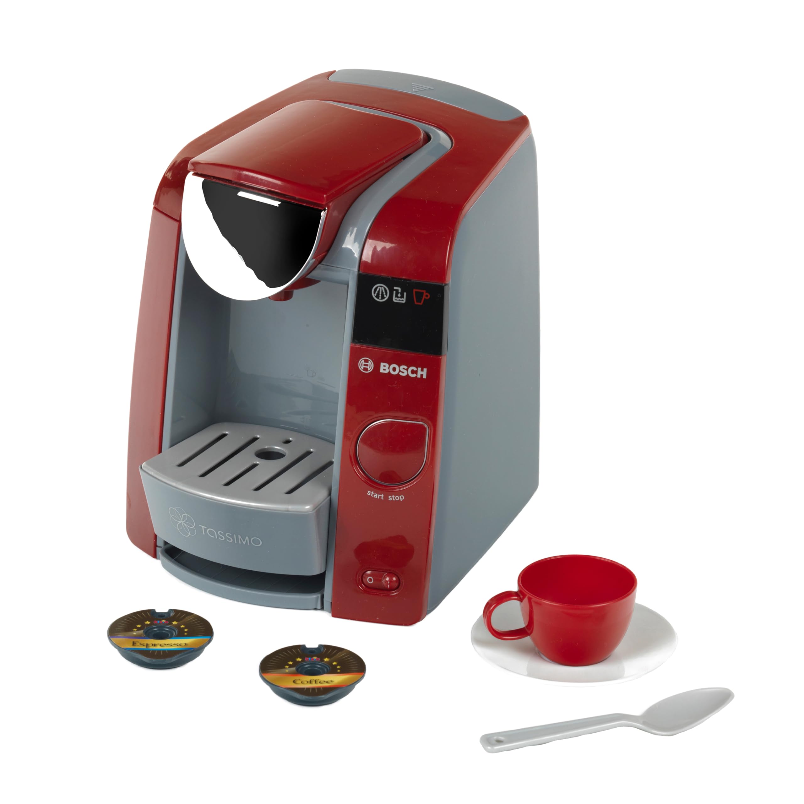 Theo Klein 9543 Bosch Tassimo Coffee Machine Can be Filled up with Water
