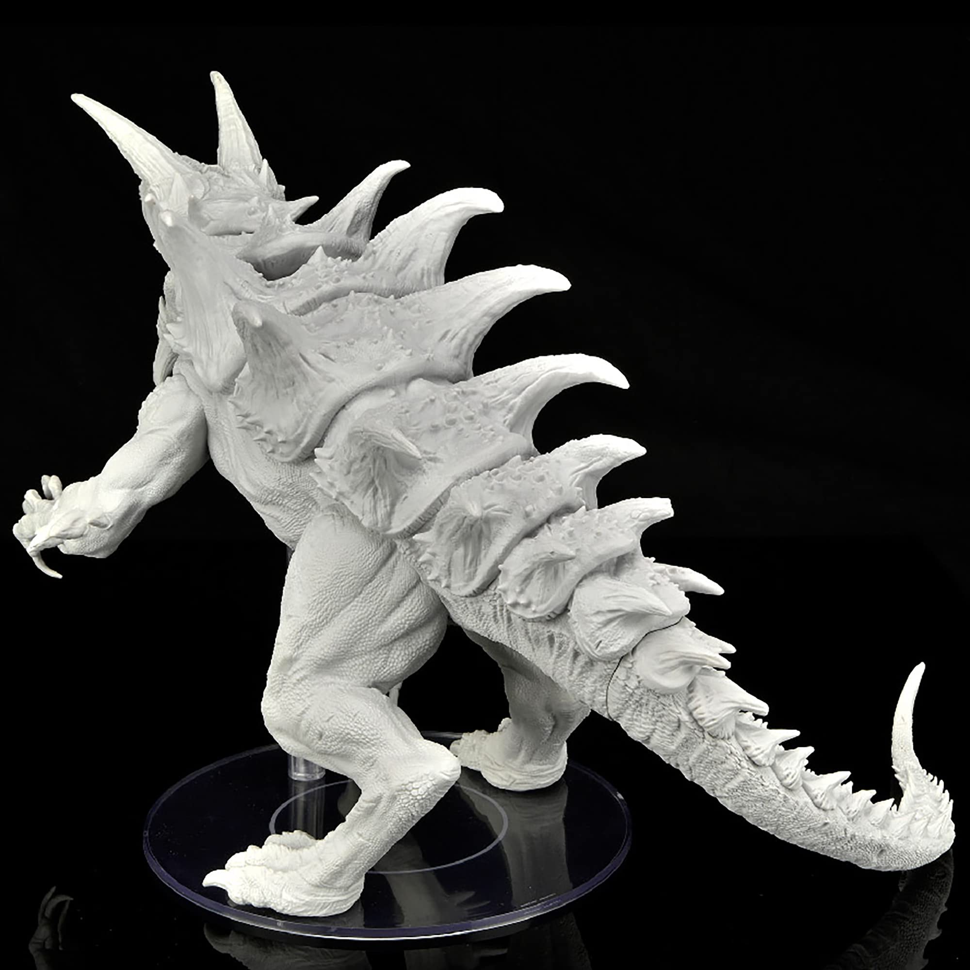 Dungeons & Dragons D&D Nolzur's Marvelous Miniatures: Gargantuan Tarrasque - Figura sin pintar, RPG, exhibe o úsalo con tus juegos de rol de mesa