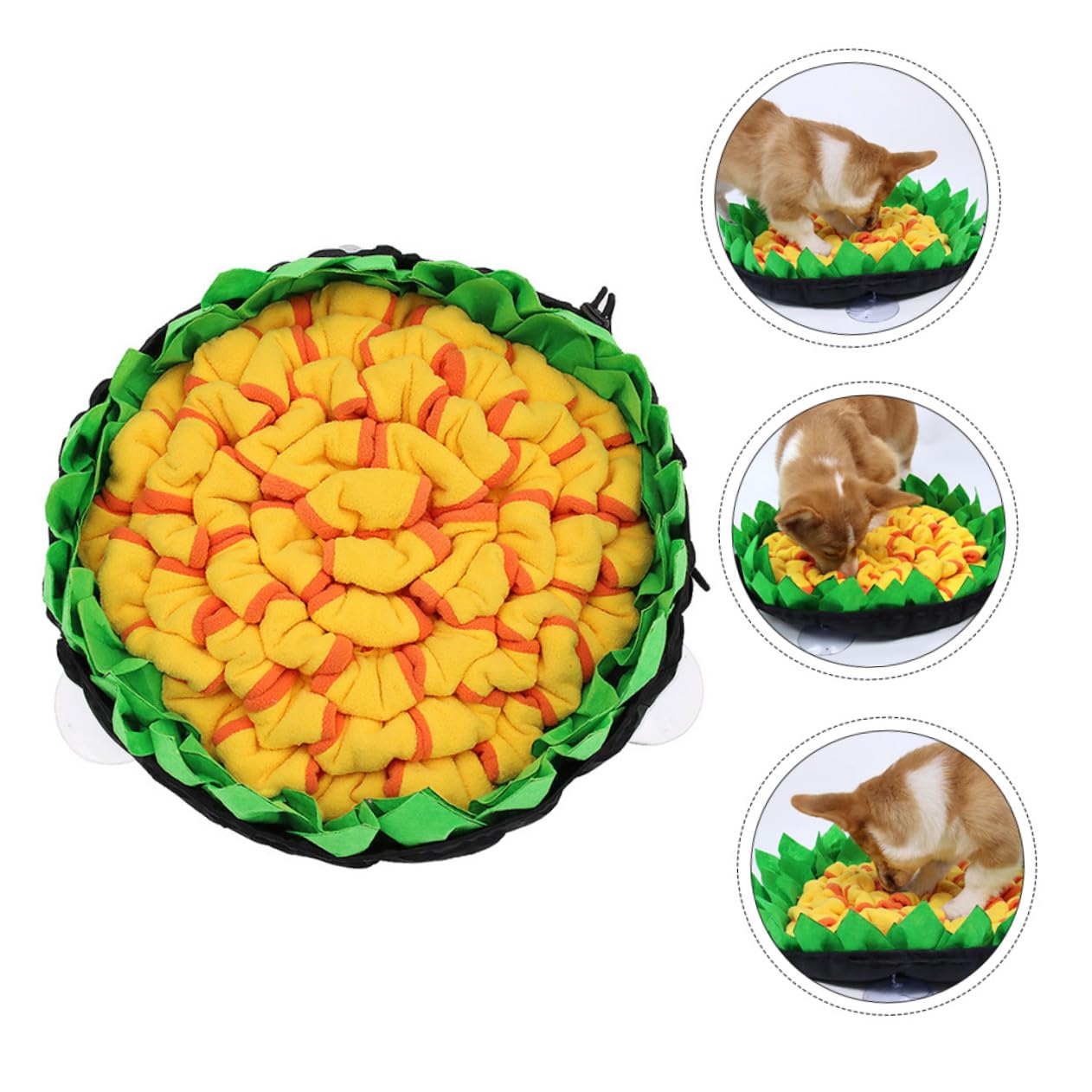 Tappetino Lento per Cani per Addestramento Interno in Pile
