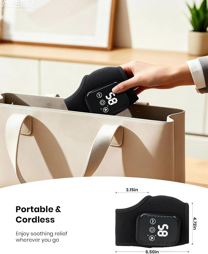 Masajeador portátil eléctrico para pies y tobillos 3 en 1 miniatura 6