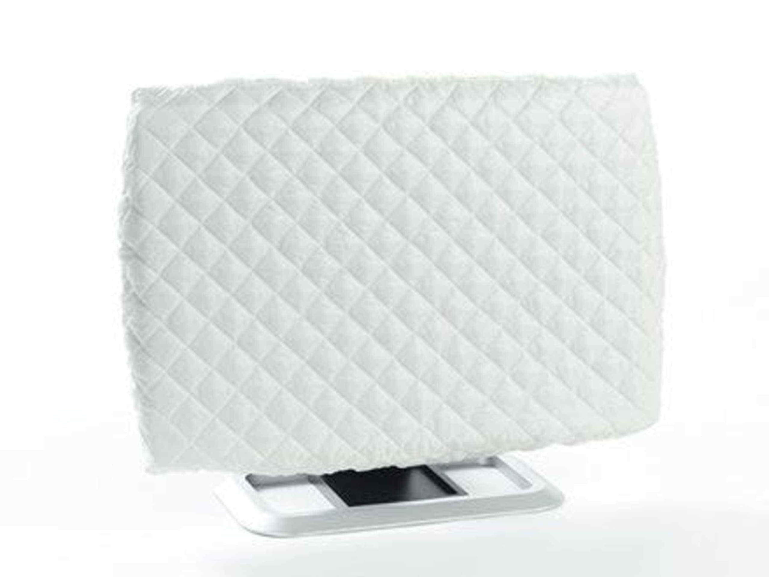 Covermates Quilted Monitor Cover, Polyester, 28x2.5x20 Cream