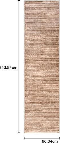 Vista 661 de SAFAVIEH Vision Collection VSN606F - Tapete de 6 pies x 9 pies, crema, moderno, ombré, no desprende pelo, fácil cuidado, para zonas de alto tráfico