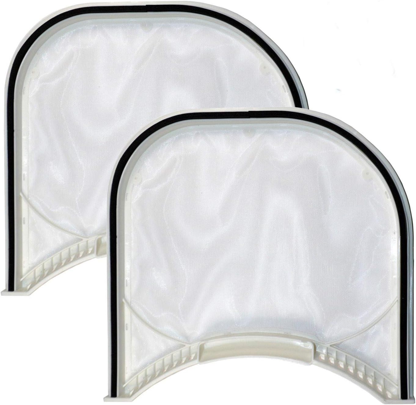 HQRP 2-pack Dryer Lint Filter fits LG 5231EL1003B, 5231EL1002E, 5231EL1003E Replacement