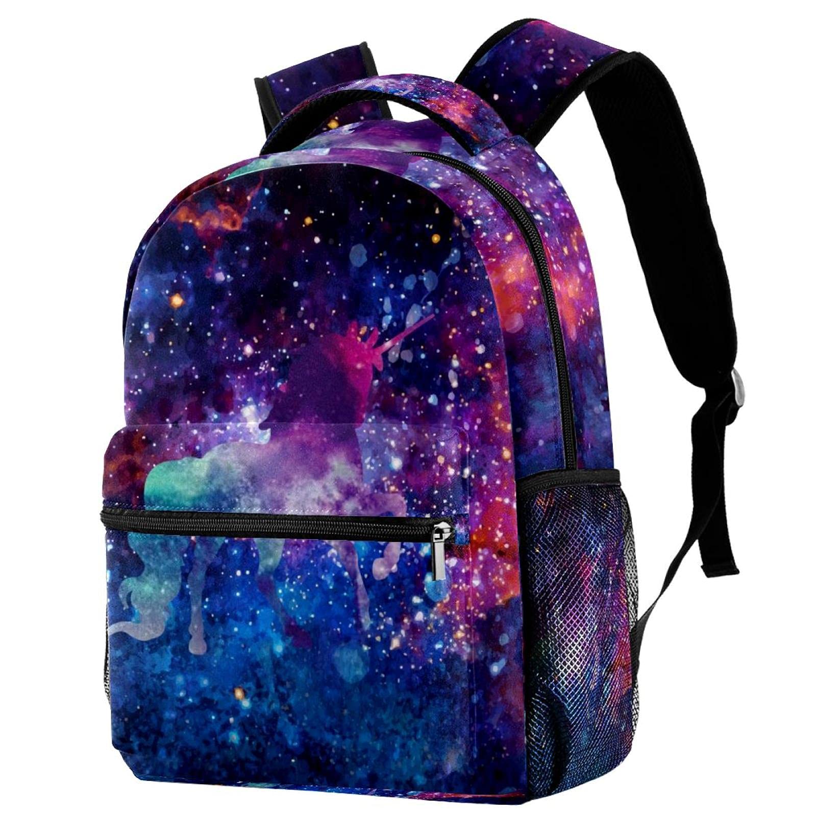 Sac à dos licorne galaxie pour ordinateur et école - 7