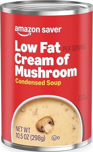 Amazon Saver Low Fat Cream of Mushroom Condensed Soup 10.5oz