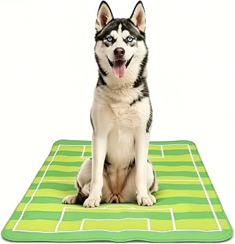 FIFA Dog Cooling Mat Official FIFA World Cup 2026 Edition | Self-Cooling Ice Silk, Washable, Non-Slip, Foldable | Cooling Pad for Dogs, Cats, Puppies | Crate, Car & Outdoor Pet Cooling Mat, Medium