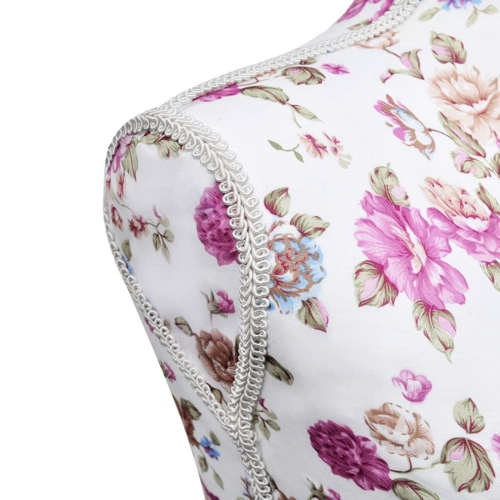 Tidyard Catherinol Buste de Couture Femme Coton Blanc Motifs à Rosiers Mannequin Féminin