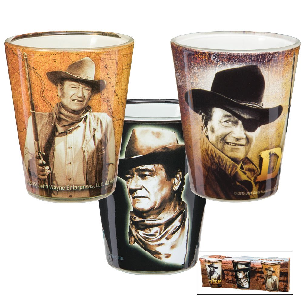 John WayneDuke Shot Glass Set of 3