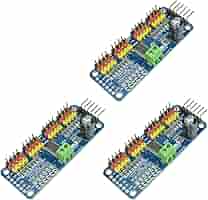 Modulo PWM PCA9685 Per Servo Motori - 16 Canali, Compatibile Con Arduino E Raspberry Pi, 12-Bit