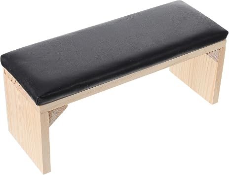 Professional Black Leather Nail Tech Arm Rest Cushion for Nail Training Comfortable Wrist Pad Protect Counter from Filing Dust Manicure Products Manicure Pillow Hand Rest