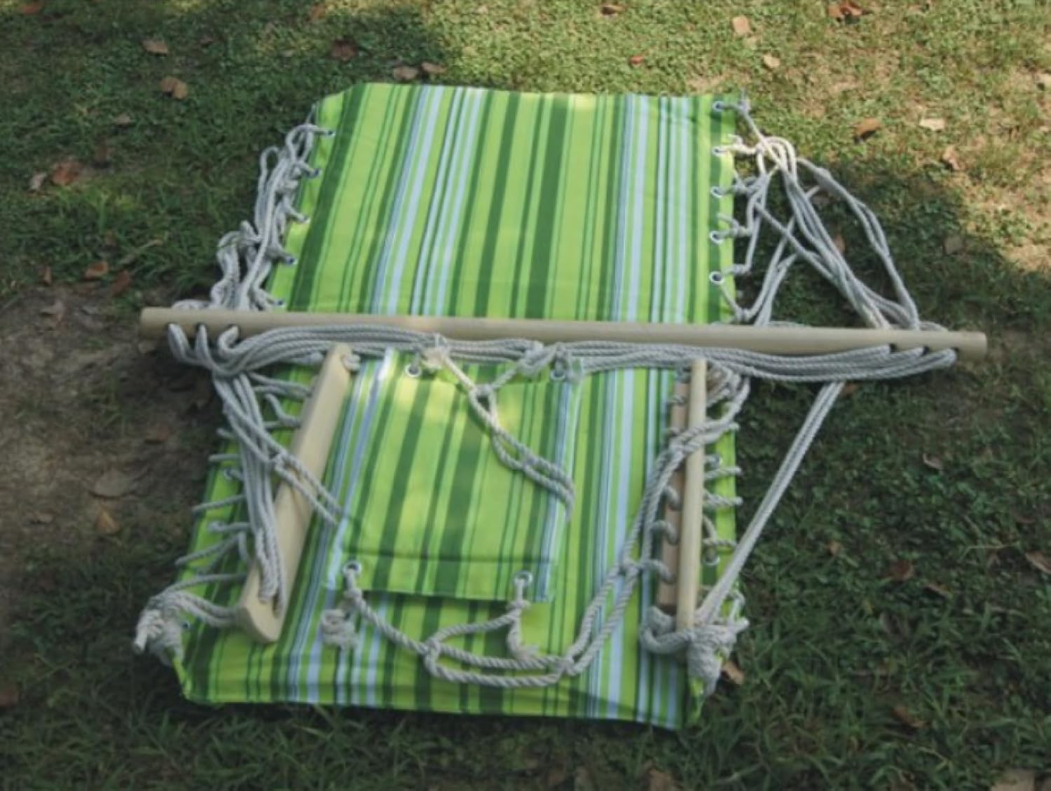 Suspended Chair, Hammock Swing Chair Hanging Rope Swing Chair for Indoor and Outdoor Use with Traval Bag for Patio Porch Garden Backyard