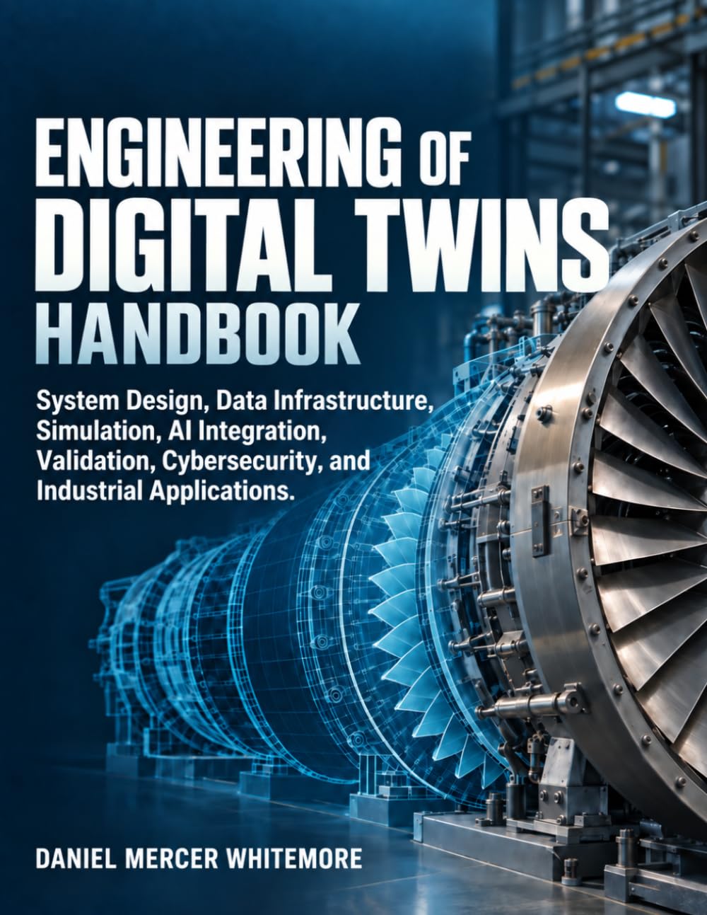 Engineering Of Digital Twins Handbook: System Design, Data Infrastructure, Simulation, AI Integration, Validation, Cybersecurity, and Industrial Applications
