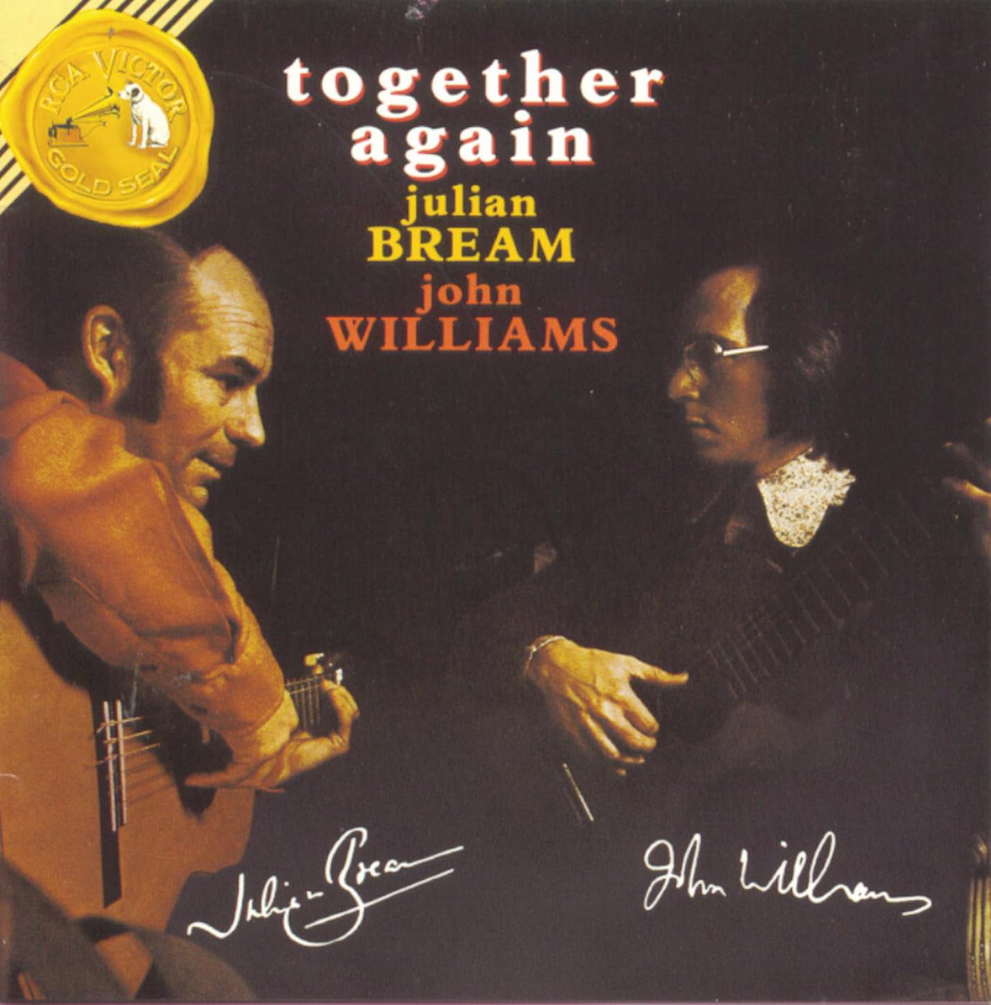 Julian Bream : Together Again - Bream/ Williams CD (1993)
