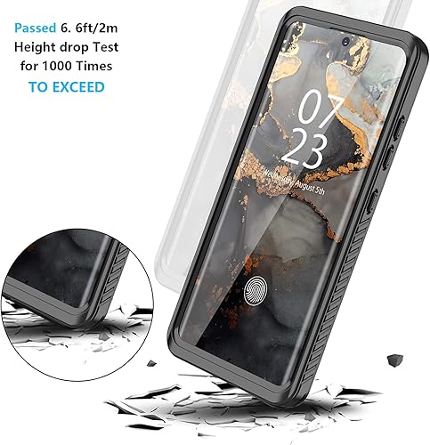 Miniatura 3 de ANTSHARE Funda para Samsung Galaxy S21 Ultra a prueba de golpes impermeable con protector de pantalla integrado 360 de cuerpo completo, resistente a