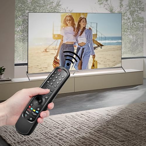 Miniatura 7 de Fintie Funda de silicona para LG MR24GN MR24GA MR23GN MR23GA MR22GN MR22GA AN-MR21GA Control remoto, ligera, antideslizante, a prueba de golpes,