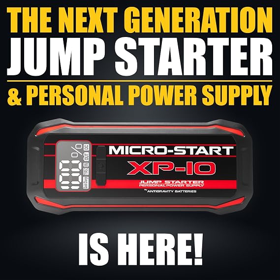 Antigravity Batteries 600A Lithium Jump Starter 12V Portable Battery Booster for Gas & Diesel Vehicles up to 7.3L, Compact Jump Box with USB-C Fast Charging