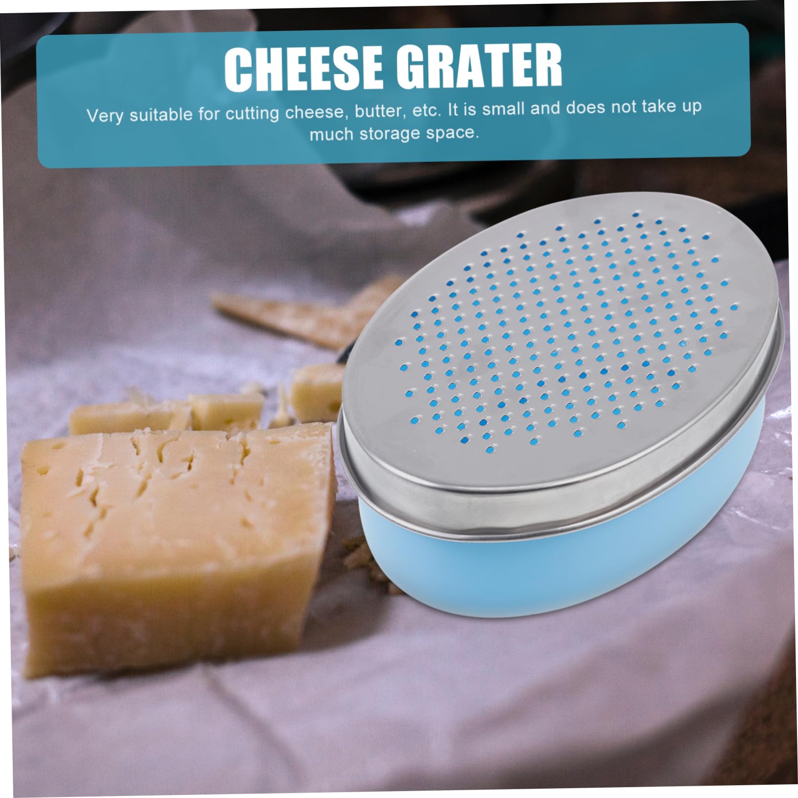 MUCKLILY 1 PC Handheld Cheese Slicer Light Tool for Effortless Cheese Cutting and Scraping for Home Restaurants and Supermarkets