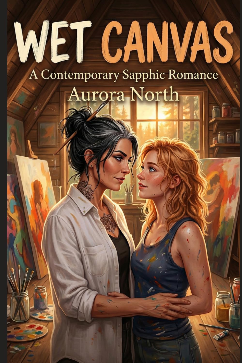 Wet Canvas: A Contemporary Sapphic Romance