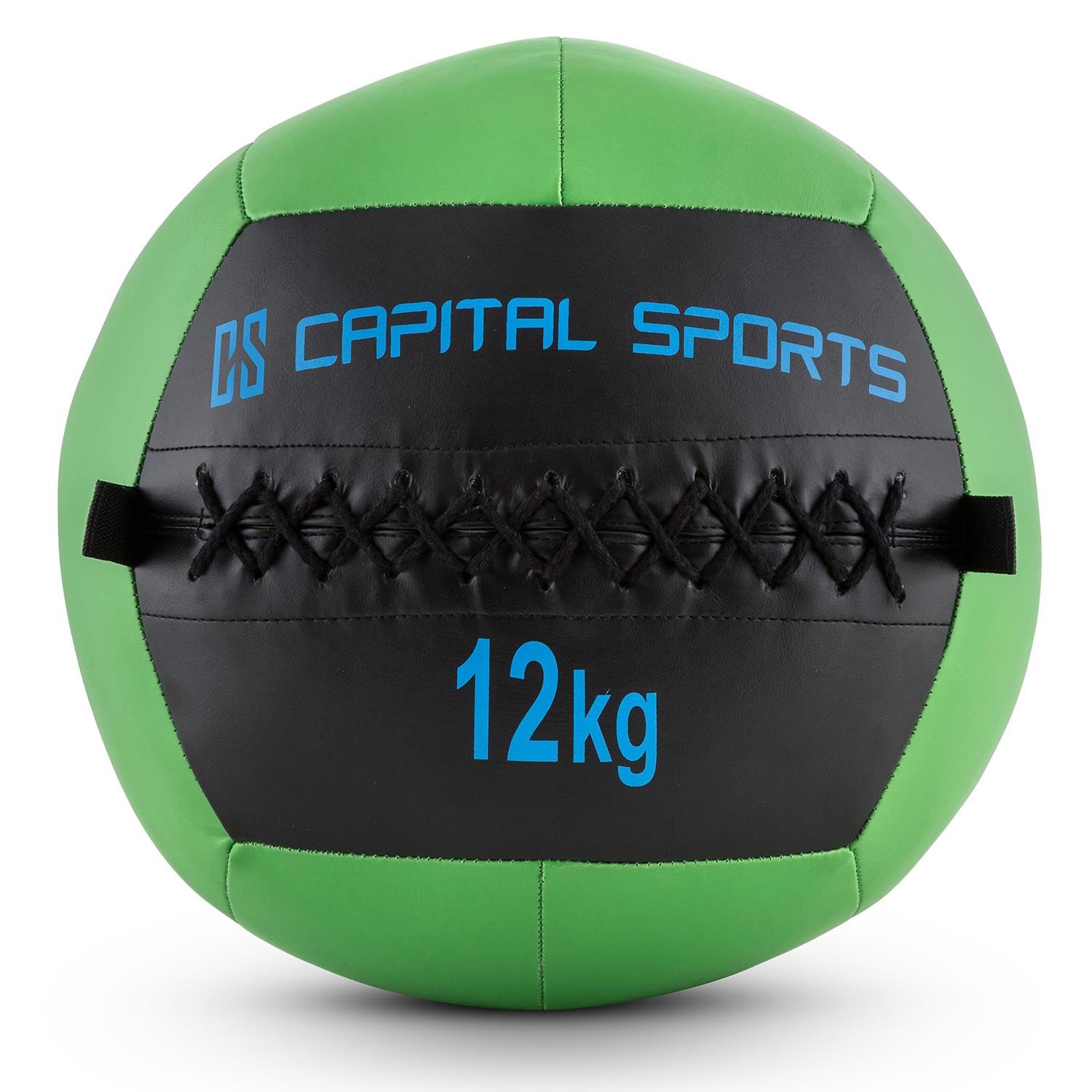 Medecine Ball CAPITAL SPORTS Wallba - 9kg - Cuir Synthétique - Cross-Training, MMA
