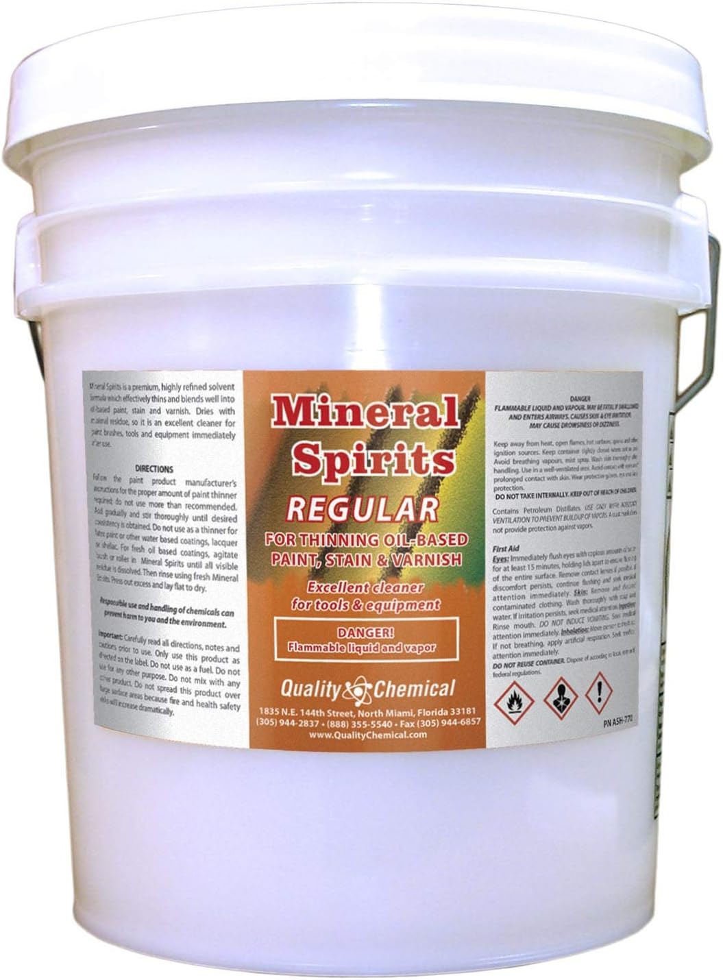 Quality Chemical Mineral Spirits (Odorless) - 5 Philippines | Ubuy