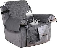 Vista 15 de Turquoize Funda para sofá impermeable para mascotas y niños, protector de muebles con parte trasera antideslizante, lavable a máquina.