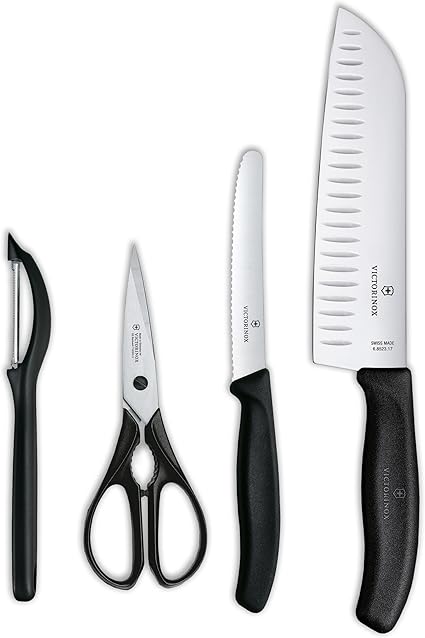Swiss Classic 4-Piece Kitchen Knife Set