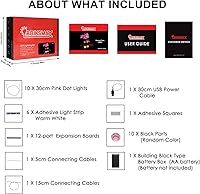 Vista 6 de Kit de iluminación LED Briksmax para árbol bonsái – Compatible con el modelo de bloques de construcción Lego 10281 – no incluye el set de Lego