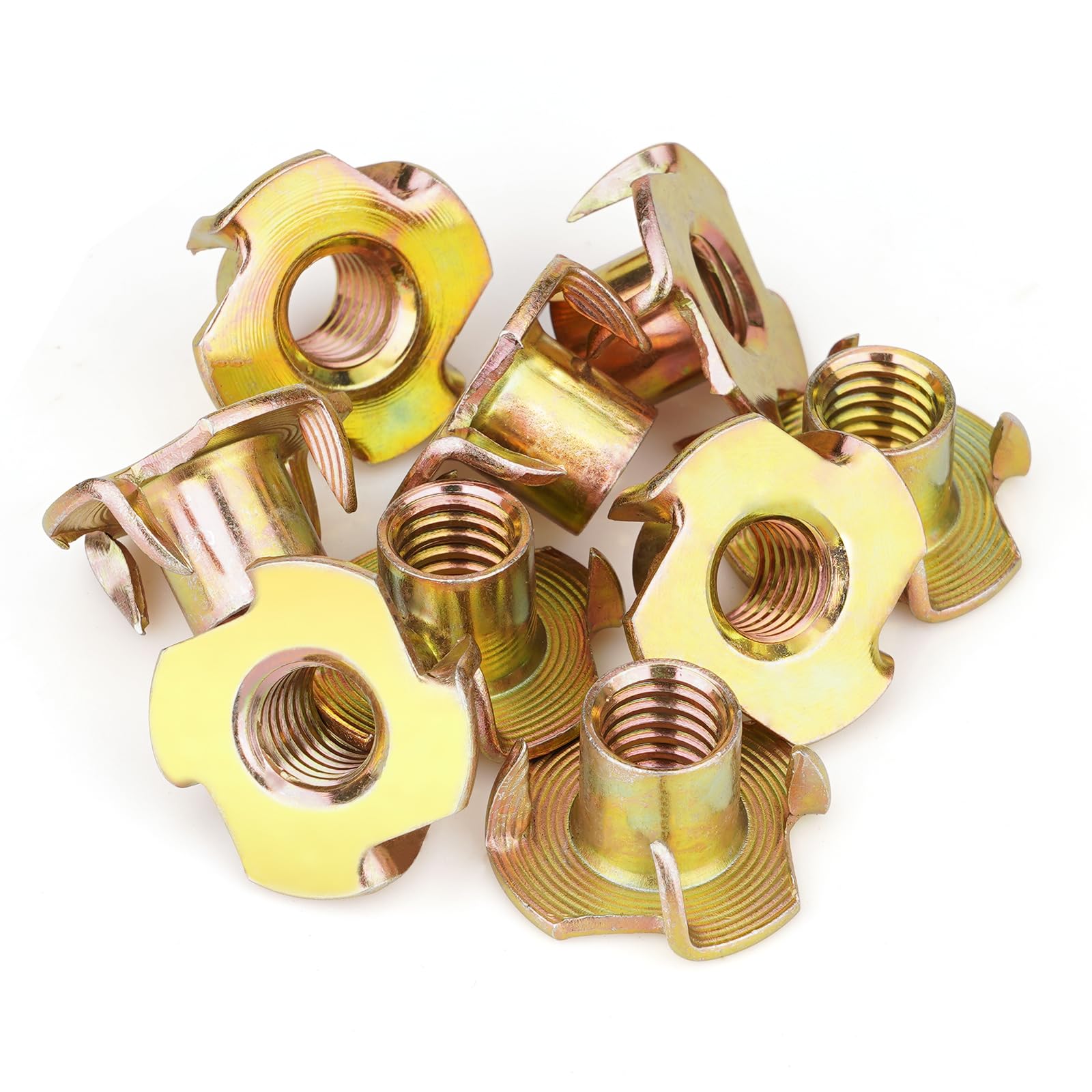 Zinc-Plated T-Nuts - 100 Pack -4