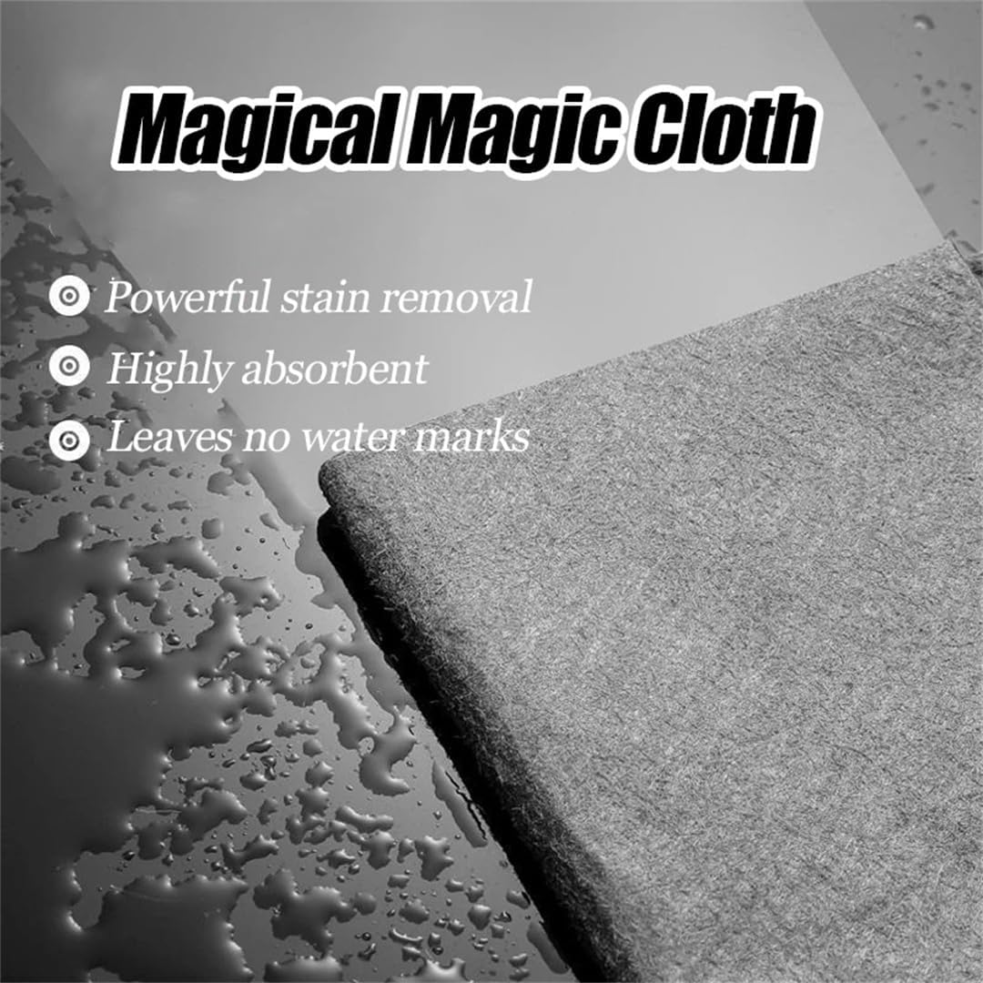 Reusable Lint Free Microfiber Cleaning Cloth for Windows Glass Kitchen Car Surfaces No Residue