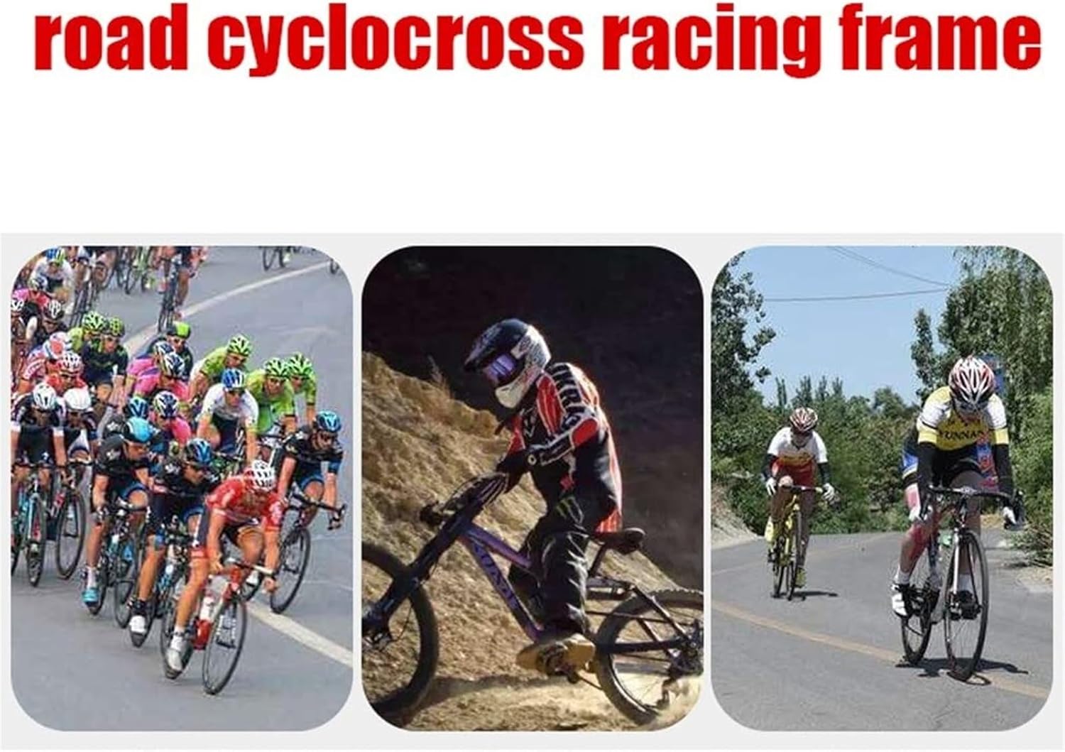 for 700C Wheel Road Bike Racing Frameset Carbon Discoloration Frame EPS BB86 Disc Brake Bicycle Frame Thru Axle F12x100mm/R12x142mm